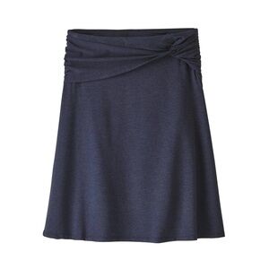 Patagonia Women’s S Seabrook Skirt Heather Denim Blue Sporty Tennis Bike Ride